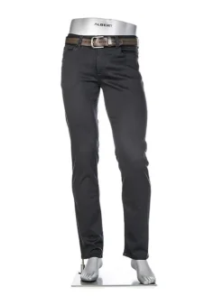 ALBERTO Jeans Pipe, Regular Slim Fit, Baumwolle T400®, anthrazit^ Jeans|Premium Business Jeans