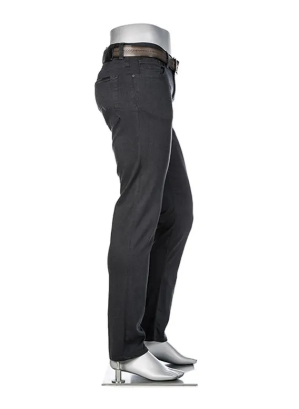 ALBERTO Jeans Pipe, Regular Slim Fit, Baumwolle T400®, anthrazit^ Jeans|Premium Business Jeans