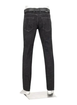 ALBERTO Jeans Pipe, Slim Fit, Baumwolle T400®, schwarz^ Jeans|Premium Business Jeans
