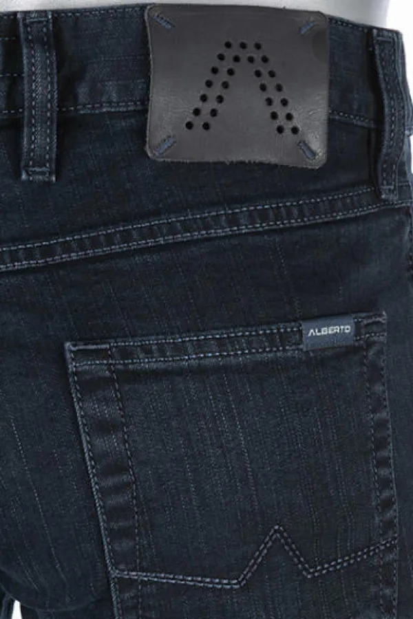 ALBERTO Jeans, Regular Fit, Baumwolle T400® 10oz, indigo^ Jeans