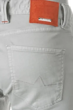 ALBERTO Jeans Robin, Slim Fit, Baumwolle T400®, steingrau^ Jeans|Premium Business Jeans