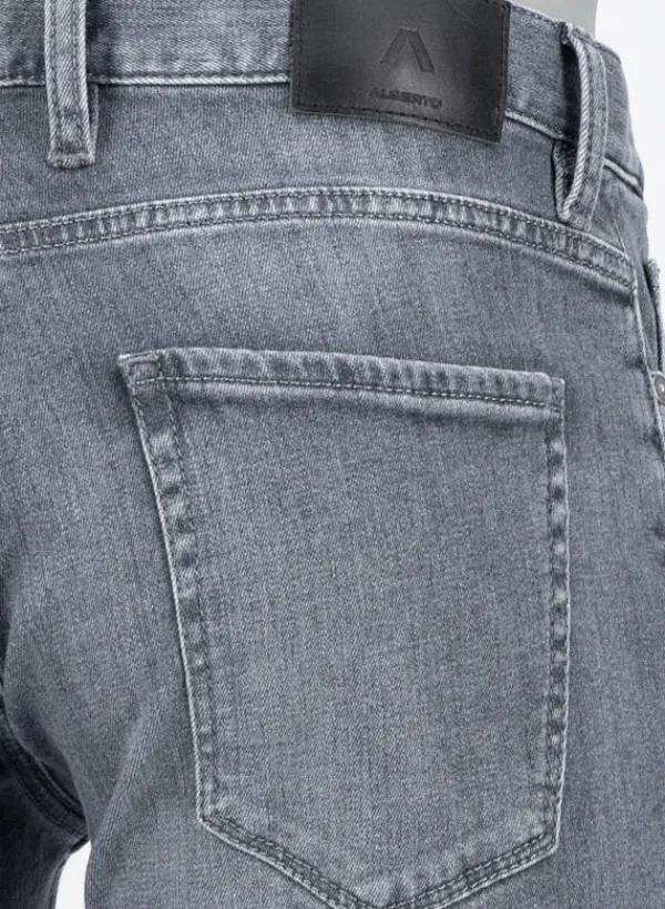 ALBERTO Jeans, Slim Fit, Baumwolle T400®, grau^ Jeans