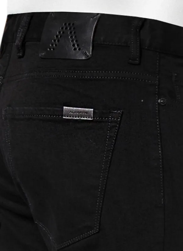 ALBERTO Jeans Slim, Slim Fit, Baumwolle T400®, schwarz^ Jeans