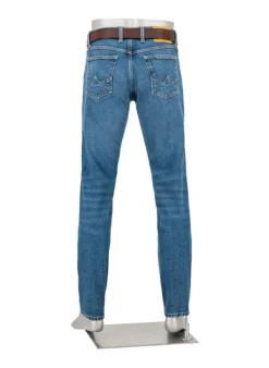 ALBERTO Jeans Slipe, Tapered Fit, Baumwoll-Stretch, blau^ Jeans