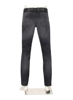 ALBERTO Jeans Slipe, Tapered Fit, Baumwoll-Stretch, dunkelgrau^ Jeans