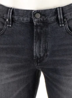 ALBERTO Jeans Slipe, Tapered Fit, Baumwoll-Stretch, dunkelgrau^ Jeans