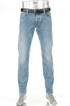 ALBERTO Jeans Slipe, Tapered Fit, Japan Denim, jeansblau^ Jeans
