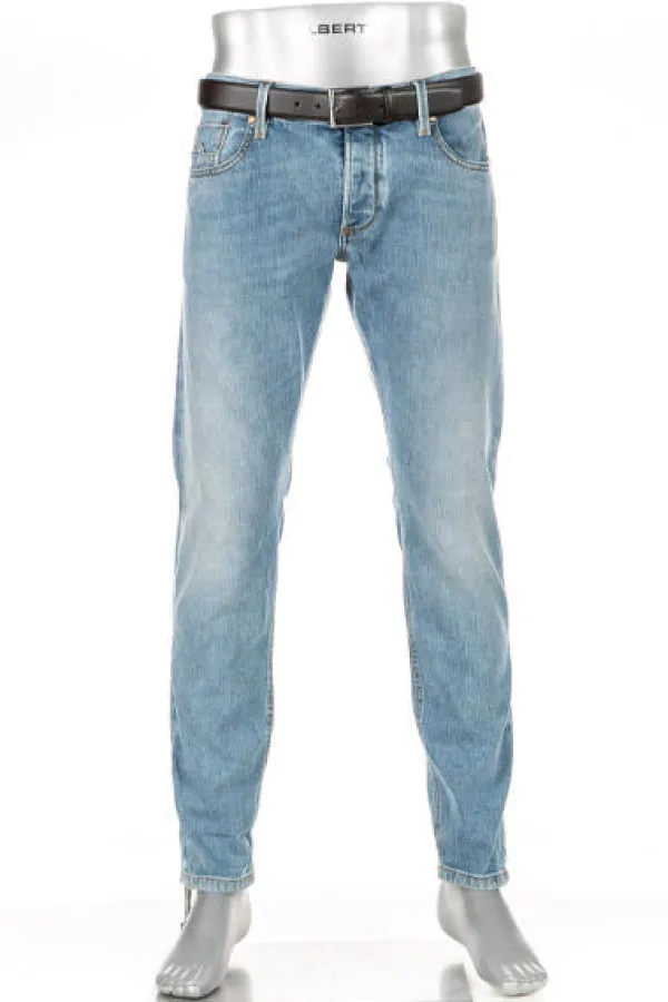 ALBERTO Jeans Slipe, Tapered Fit, Japan Denim, jeansblau^ Jeans