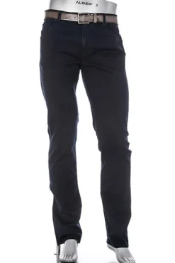 ALBERTO Jeans Stone, Baumwoll-Stretch, nachtblau^ Jeans