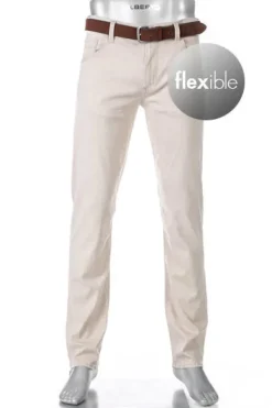 ALBERTO Jeans Stone, Modern Fit, Baumwolle-Tencel™, hellgrau^ Jeans