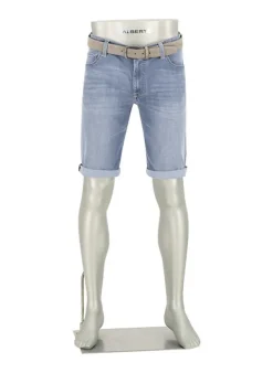 ALBERTO Jeansshorts BikeSpeed, Regular Fit, Baumwoll-Stretch Coolmax®, hellblau^ Bike|Jeans