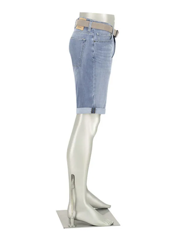 ALBERTO Jeansshorts BikeSpeed, Regular Fit, Baumwoll-Stretch Coolmax®, hellblau^ Bike|Jeans