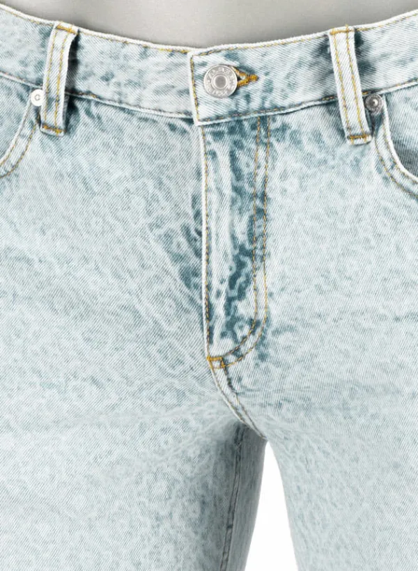ALBERTO Jeansshorts Pipe, Regular Fit, Baumwoll-Stretch, hellblau^ Jeans