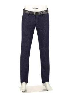ALBERTO Kaschmit Denim, Lou, Regular Fit, Baumwoll-Mix, navy^ Jeans
