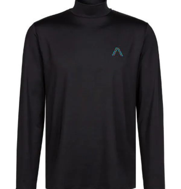 ALBERTO Longsleeve, Jersey DryComfort, schwarz^ T-Shirts|T-Shirts