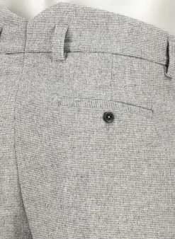 ALBERTO Mini Oxford, Ted-C, Wide Fit, Wolle cropped, grau^ Hosen