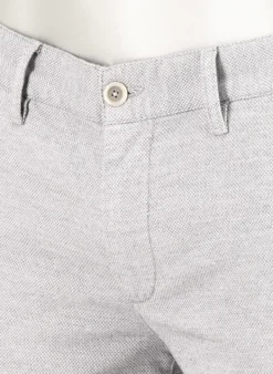 ALBERTO New Wool Look, Lou, Regular Fit, Baumwoll-Stretch, hellgrau meliert^ Hosen