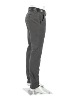ALBERTO New Wool Look, Lou, Regular Fit, Baumwoll-Stretch, dunkelgrün meliert^ Hosen