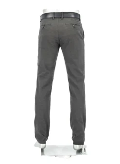 ALBERTO New Wool Look, Lou, Regular Fit, Baumwoll-Stretch, dunkelgrün meliert^ Hosen