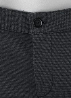 ALBERTO New Wool Look, Lou, Regular Fit, Baumwoll-Stretch, nachtblau meliert^ Hosen