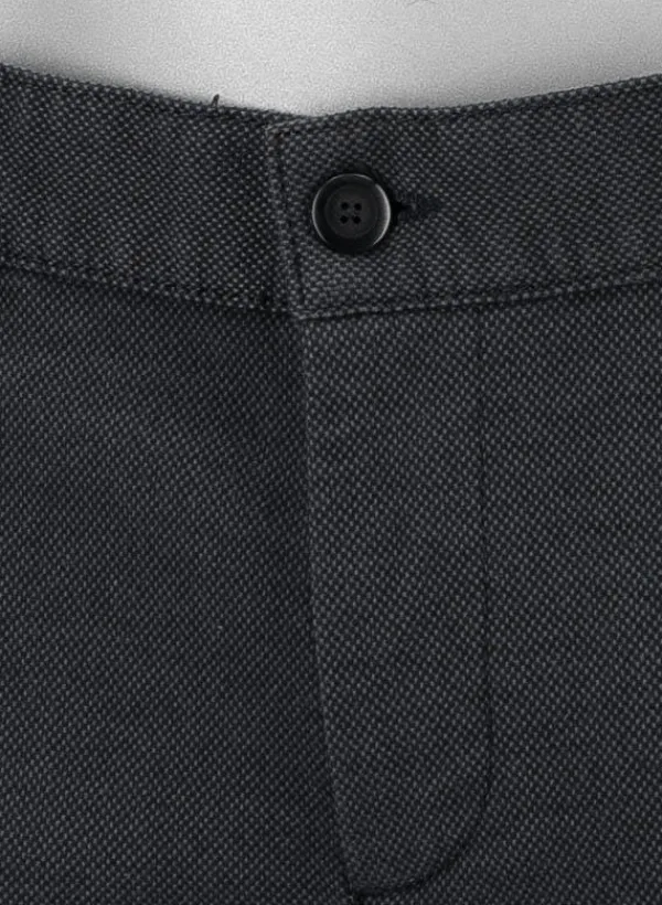 ALBERTO New Wool Look, Lou, Regular Fit, Baumwoll-Stretch, nachtblau meliert^ Hosen
