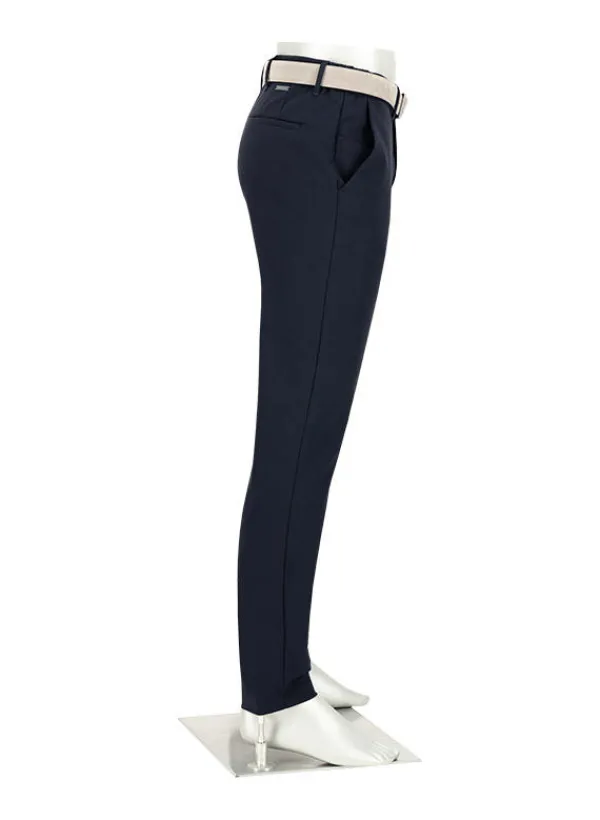 ALBERTO Performance, Move, Slim Fit, Mikrofaser-Stretch, navy^ Hosen