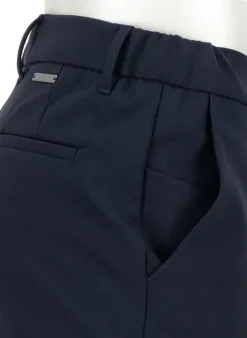 ALBERTO Performance, Move, Slim Fit, Mikrofaser-Stretch, navy^ Hosen