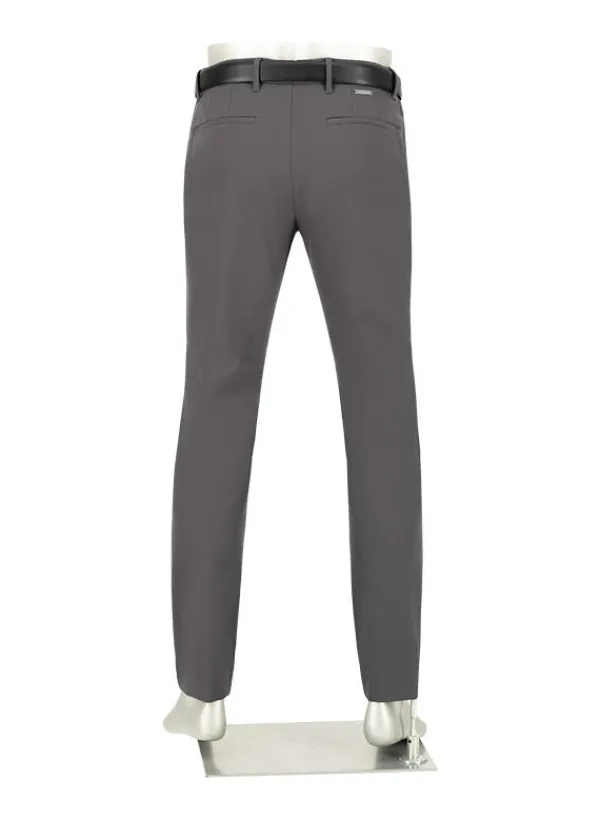 ALBERTO Performance, Move, Slim Fit, Mikrofaser-Stretch, dunkelgrau^ Hosen
