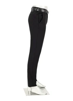 ALBERTO Performance, Move, Slim Fit, Mikrofaser-Stretch, schwarz^ Hosen