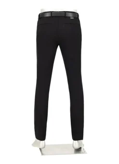 ALBERTO Performance, Move, Slim Fit, Mikrofaser-Stretch, schwarz^ Hosen