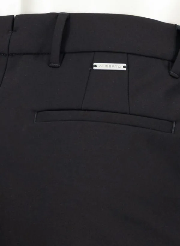 ALBERTO Performance, Move, Slim Fit, Mikrofaser-Stretch, schwarz^ Hosen
