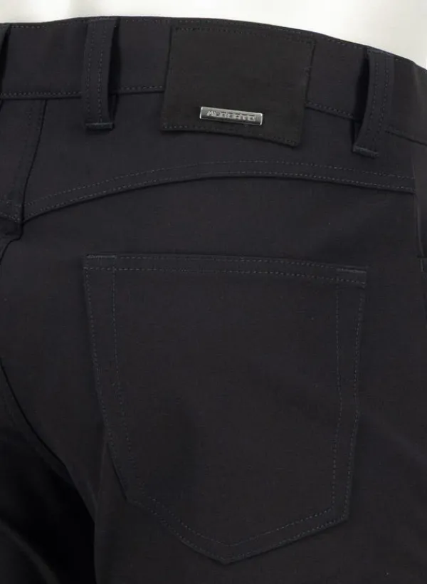 ALBERTO Performence, Pipe, Regular Fit, Mikrofaser-Stretch wasserabweisend, schwarz^ Hosen