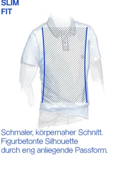 ALBERTO Polo-Shirt Noah, Cool Comfort, weiß^ Polos|Polos