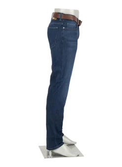 ALBERTO Seiden Denim, Pipe, Regular Fit, navy^ Jeans|Premium Business Jeans