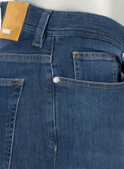 ALBERTO Seiden Denim, Pipe, Regular Fit, dunkelblau^ Jeans|Premium Business Jeans