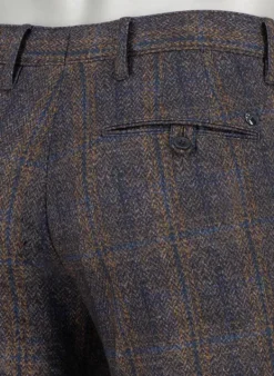 ALBERTO Smart Jersey, Rob, Slim Fit, Mikrofaser-Stretch, braun-lila^ Hosen