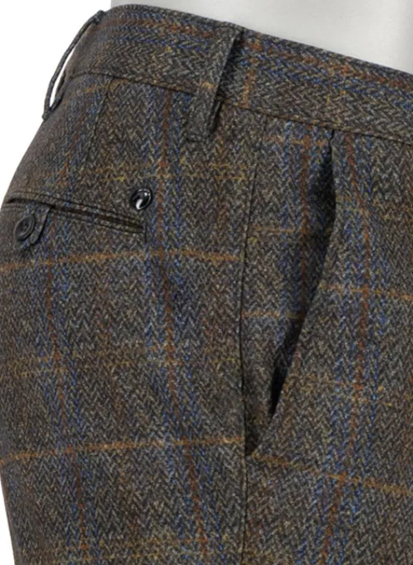 ALBERTO Smart Jersey, Rob, Slim Fit, Mikrofaser-Stretch, grün-blau^ Hosen