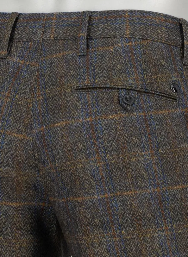 ALBERTO Smart Jersey, Rob, Slim Fit, Mikrofaser-Stretch, grün-blau^ Hosen
