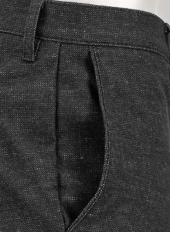 ALBERTO Soft Flanell, Rob, Slim Fit, Mikrofaser, anthrazit^ Hosen