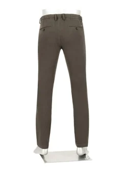 ALBERTO Super Stretch, Jump, Slim Fit, Baumwolle-Tencel™, dunkelbraun^ Hosen