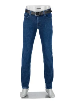 ALBERTO Super Stretch, Pipe, Regular Fit, Baumwolle T400®, dunkelblau^ Jeans|Premium Business Jeans