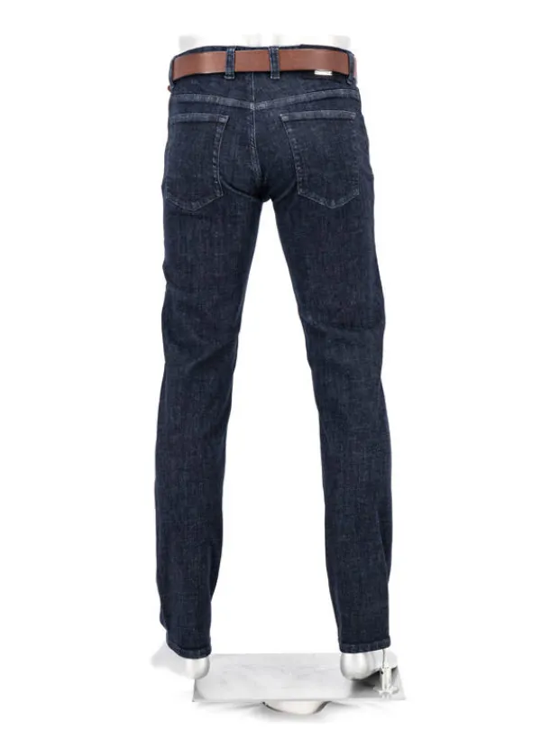 ALBERTO Super Stretch, Pipe, Regular Fit, Baumwolle T400®, navy^ Jeans|Premium Business Jeans