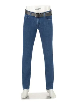 ALBERTO Super Stretch, Pipe, Regular Fit, Baumwolle T400®, blau^ Jeans|Premium Business Jeans