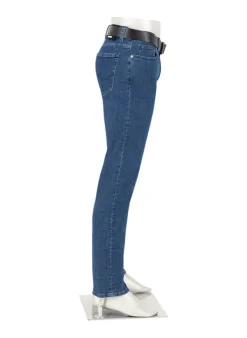 ALBERTO Super Stretch, Pipe, Regular Fit, Baumwolle T400®, blau^ Jeans|Premium Business Jeans