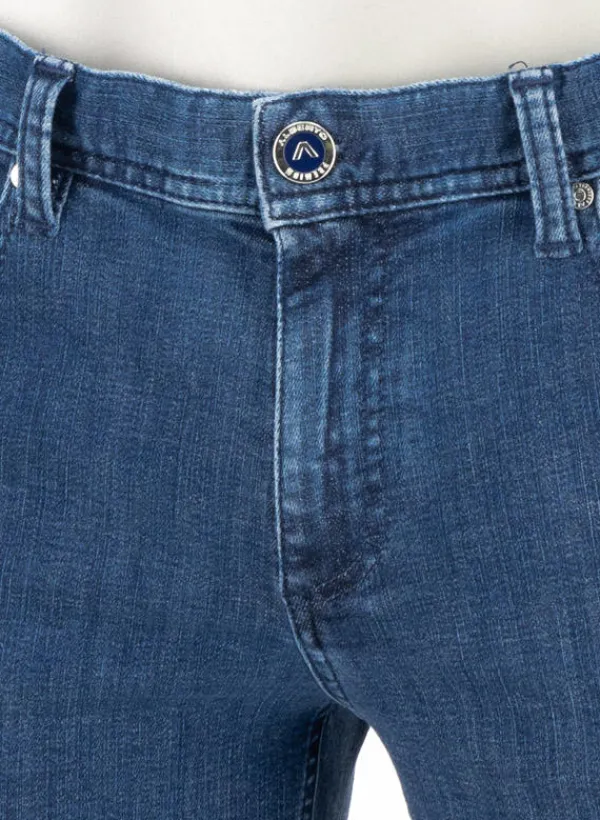 ALBERTO Super Stretch, Pipe, Regular Fit, Baumwolle T400®, blau^ Jeans|Premium Business Jeans