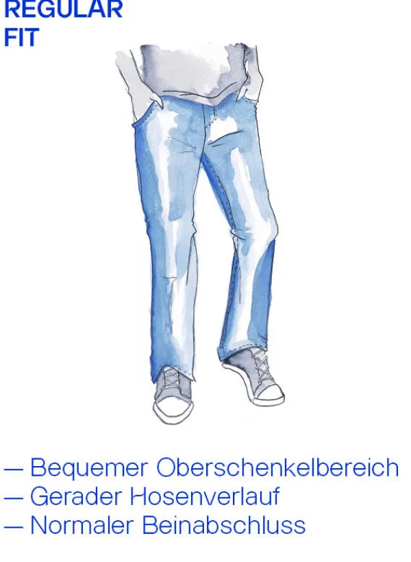 ALBERTO Tencel™, Pipe, Regular Fit, Baumwoll-Mix, dunkelgrau^ Jeans|Premium Business Jeans
