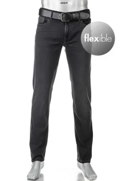 ALBERTO Tencel™, Pipe, Regular Fit, Baumwoll-Mix, anthrazit^ Jeans