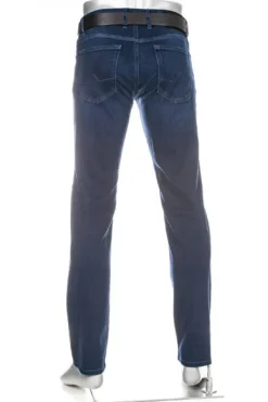 ALBERTO Tencel™, Pipe, Regular Fit, Baumwoll-Mix, navy^ Jeans|Premium Business Jeans