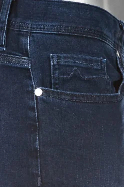 ALBERTO Tencel™, Pipe, Regular Fit, Baumwoll-Mix, navy^ Jeans|Premium Business Jeans
